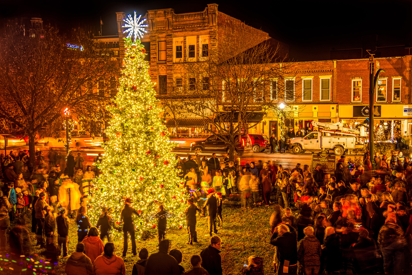 Grand Opening of the Holiday Tree Walk Washington County CVB