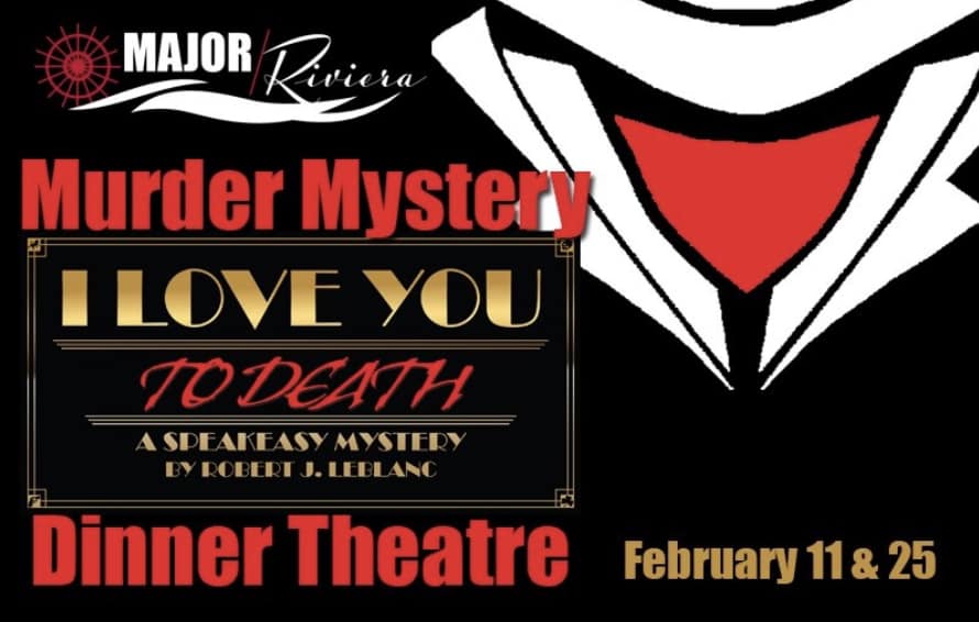 Murder Mystery Dinner Theatre- I Love You To Death