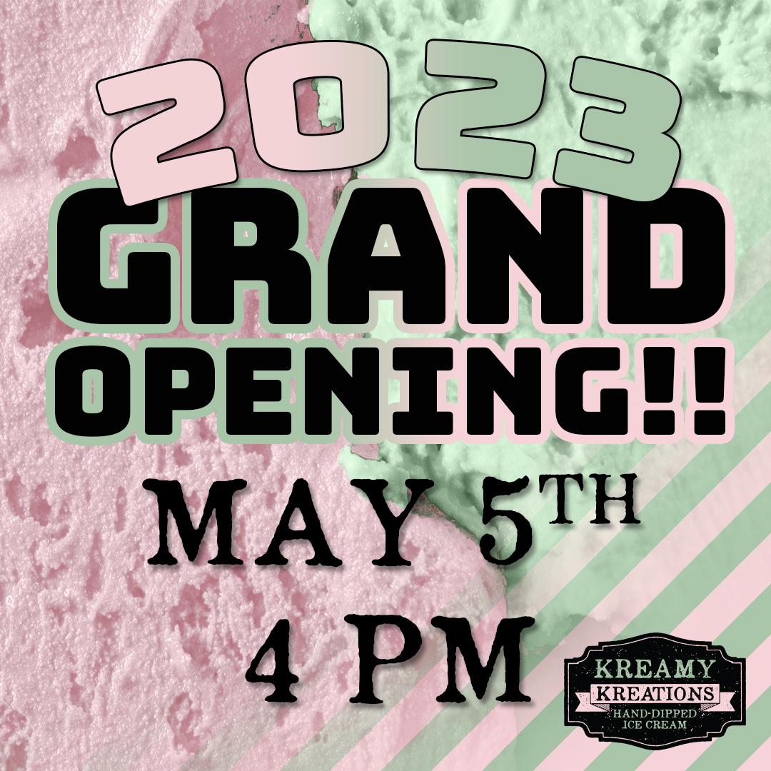 Kreamy Kreations Hand-Dipped Ice Cream Grand Opening - Washington ...