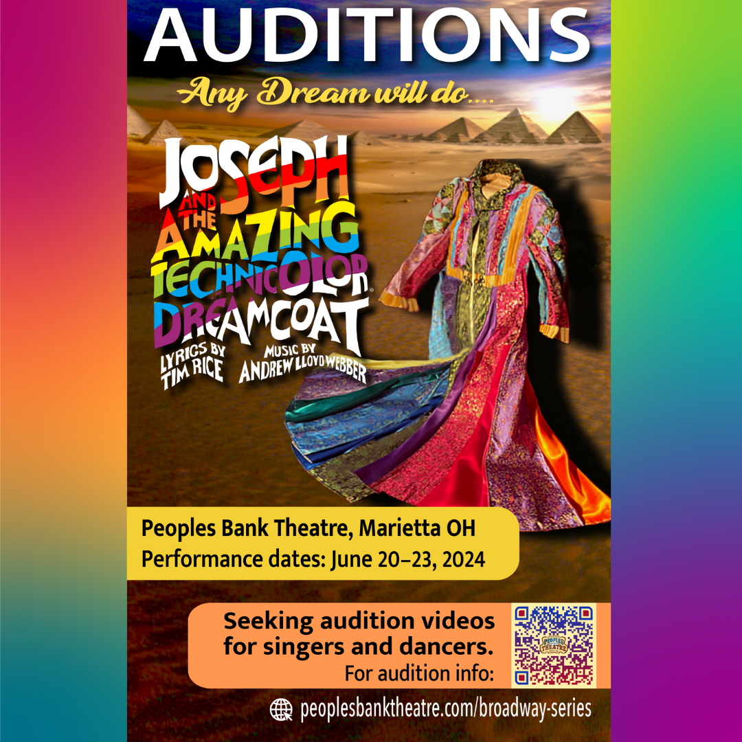 CALL FOR AUDITIONS: Joseph and the Amazing Technicolor Dreamcoat