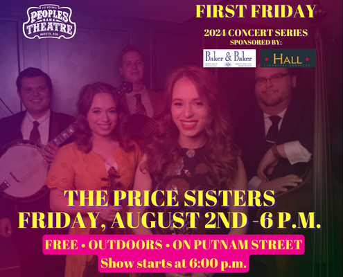 August First Friday Outdoor Concert: The Price Sisters