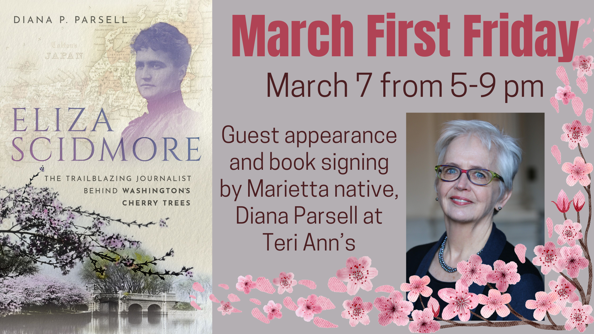 March First Friday: Book Signing with Diana Pabst Parsell