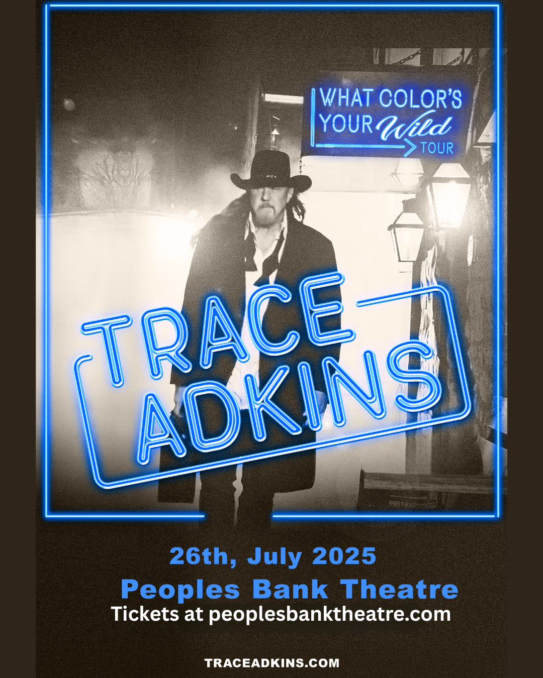 Trace Adkins What Color’s Your Wild Tour