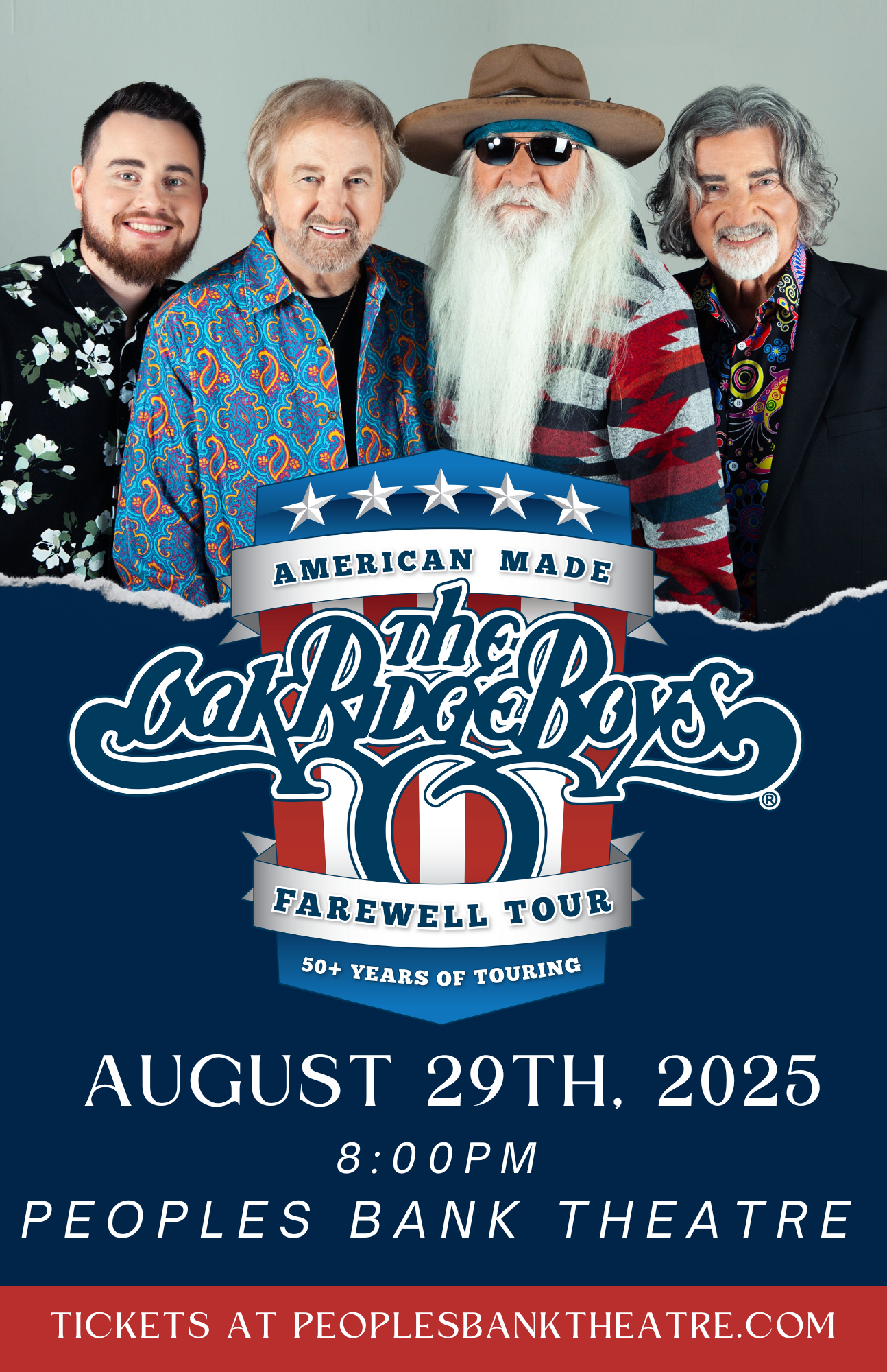 The Oak Ridge Boys: American Made Farewell Tour Returns