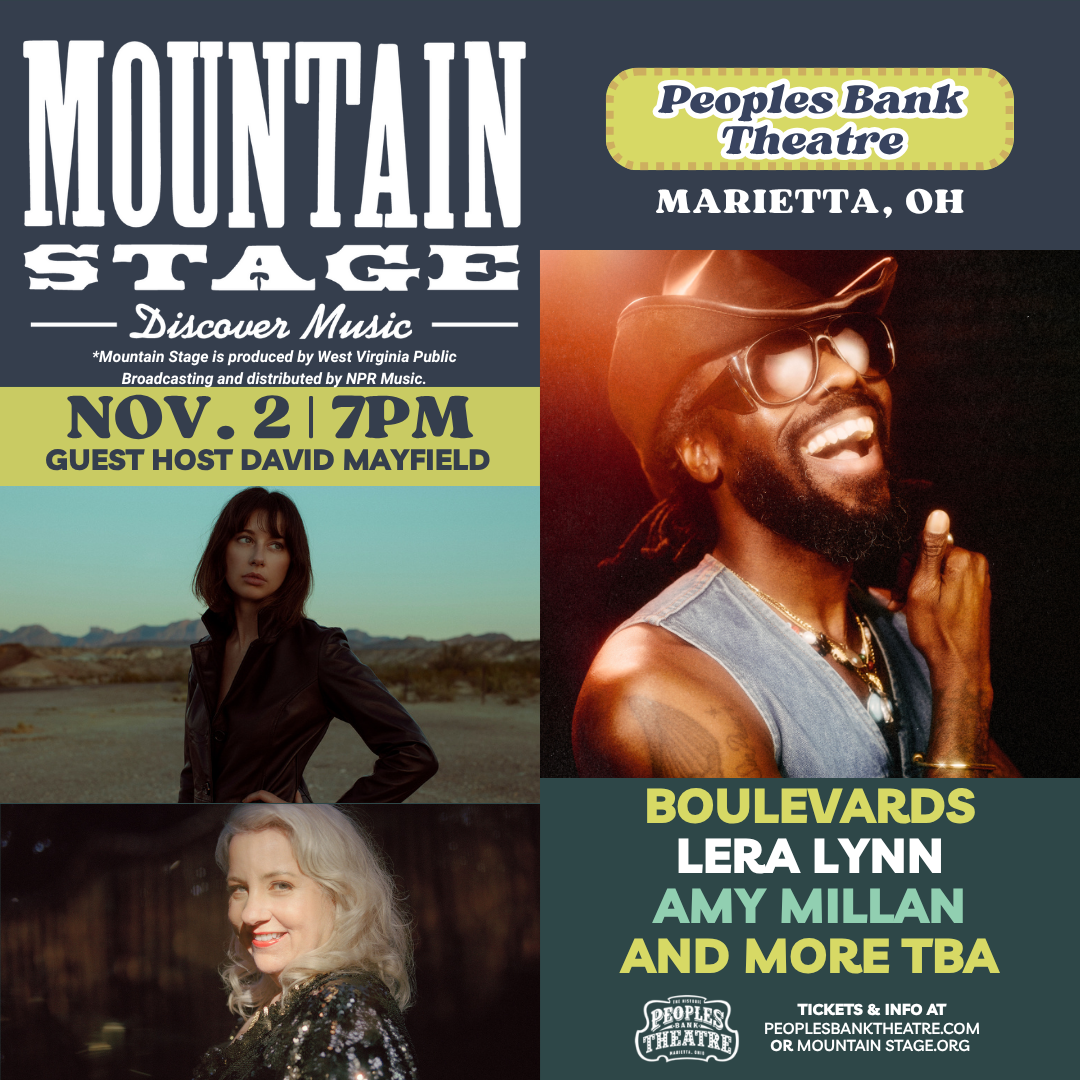 Mountain Stage with Guest Host David Mayfield