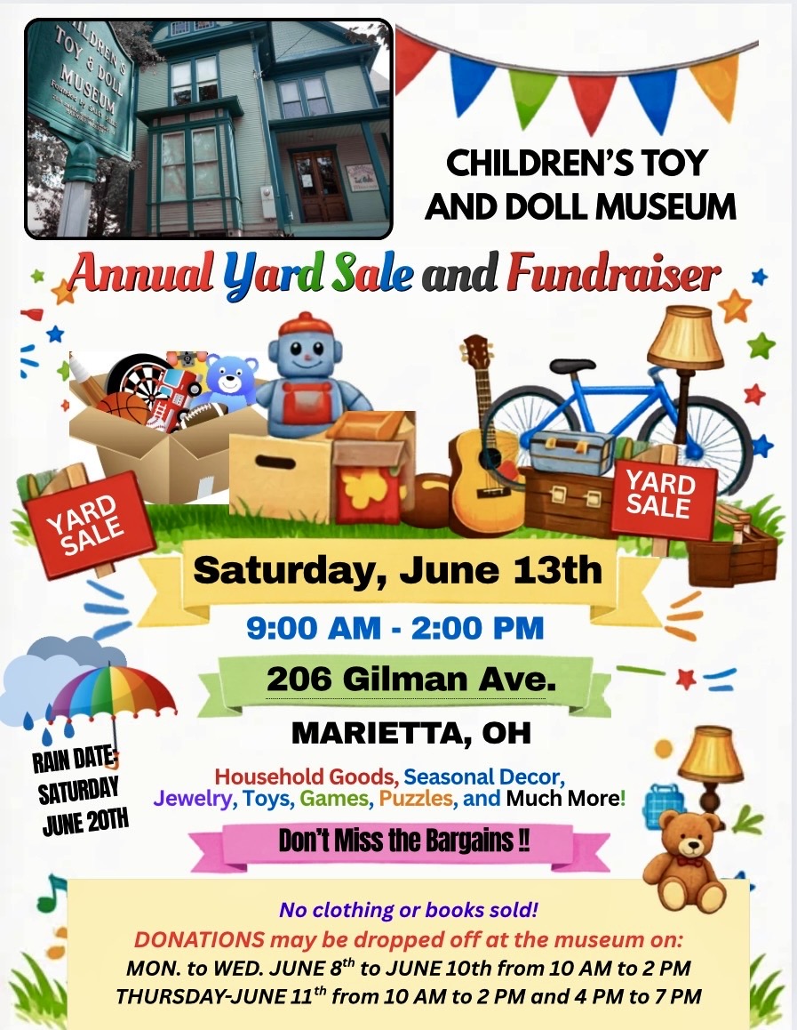 Children’s Toy and Doll Museum Annual Yardsale - Fundraiser