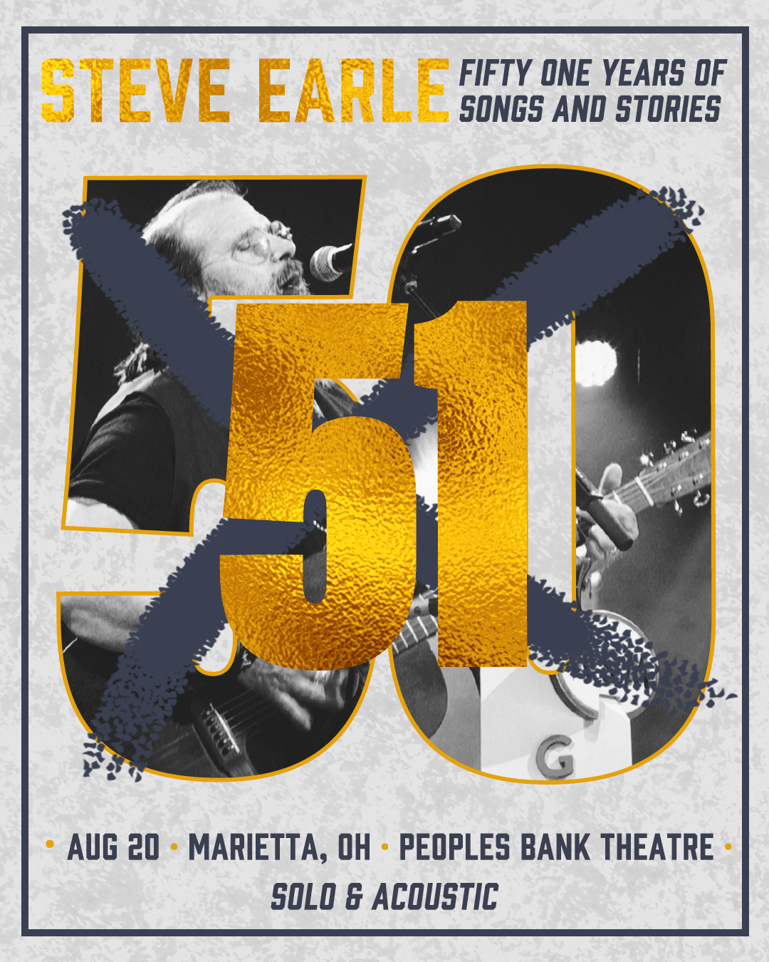 Steve Earle: 51 Years of Songs and Stories
