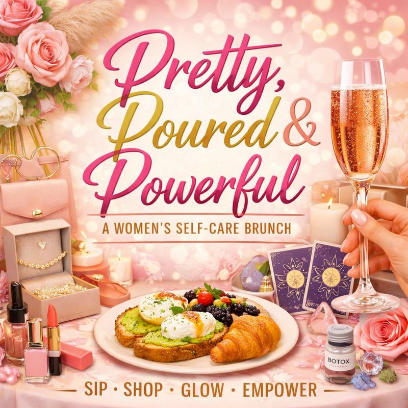 Pretty, Poured, & Powerful - Sip & Shop Event