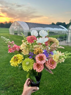 Golden Hour Flower Picking