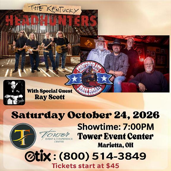 The Kentucky Headhunters / Confederate Railroad Concert